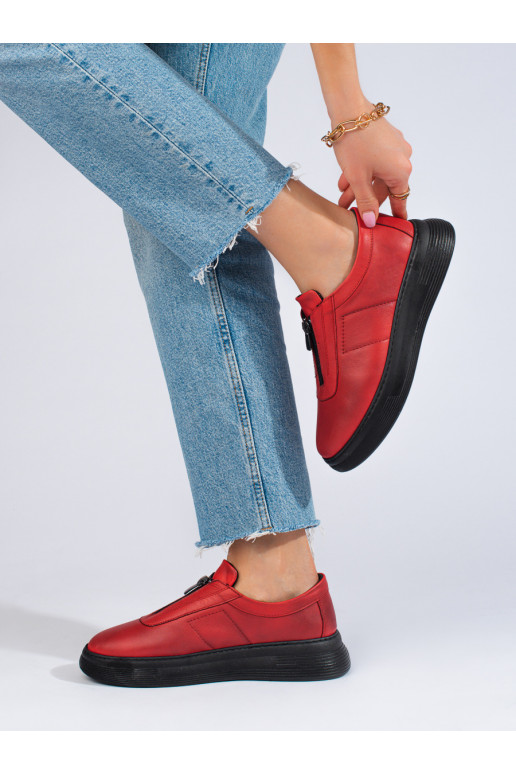 botines rojos de mujer T.Sokolski