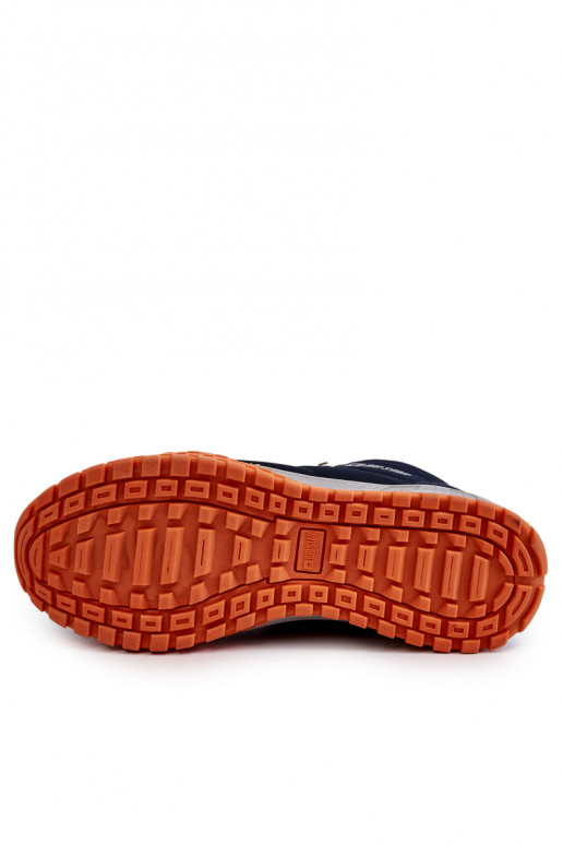 Botas de montaña Memory Foam Big Star azul oscuro para hombre