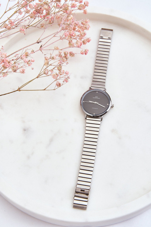 Reloj de mujer en color gris-negro Giorgio&Dario