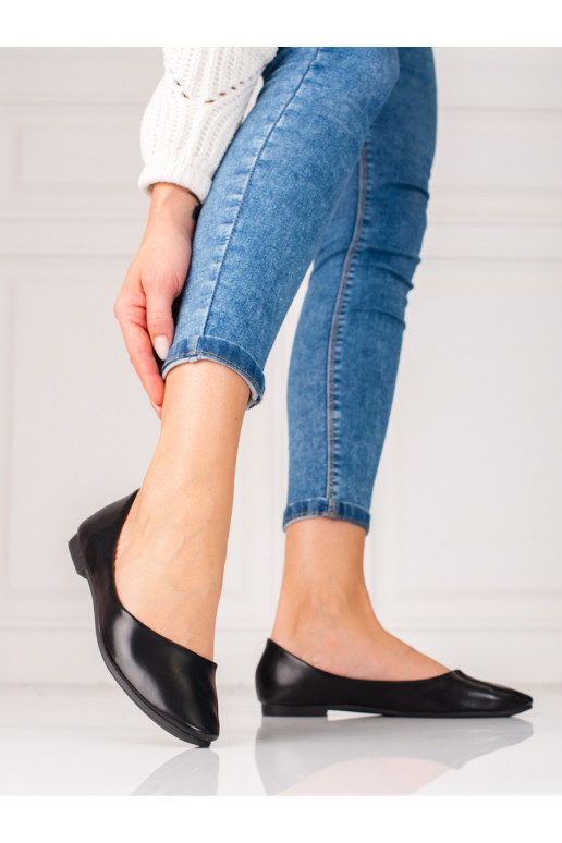 Bailarinas clásicas Shelovet en negro Bailarinas clásicas Shelovet en negro