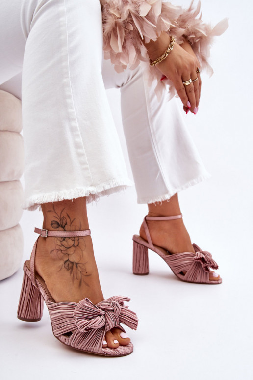 Zapatos de tacón Callum beige para mujer