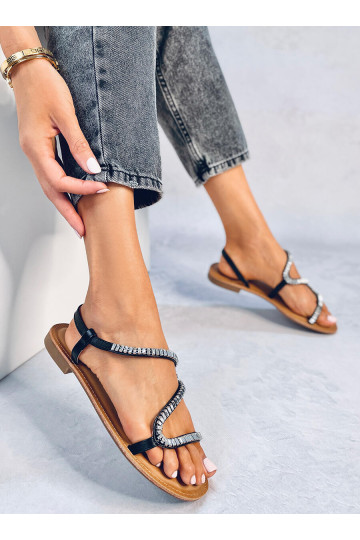 Sandalias negras con... 2