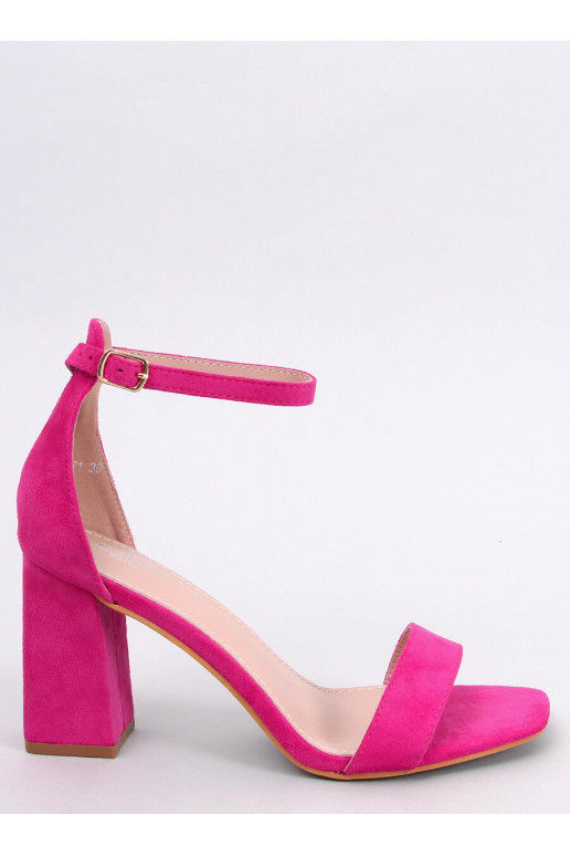Zapatos tacón rosa AISHA