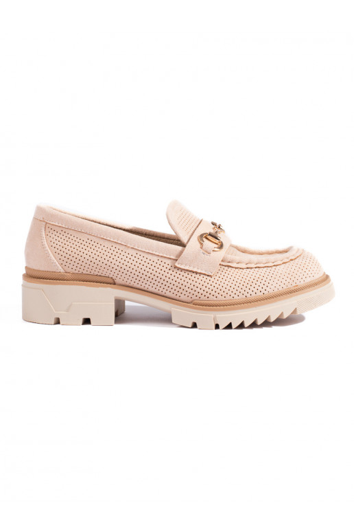 Mocasines ante beige Shelovet