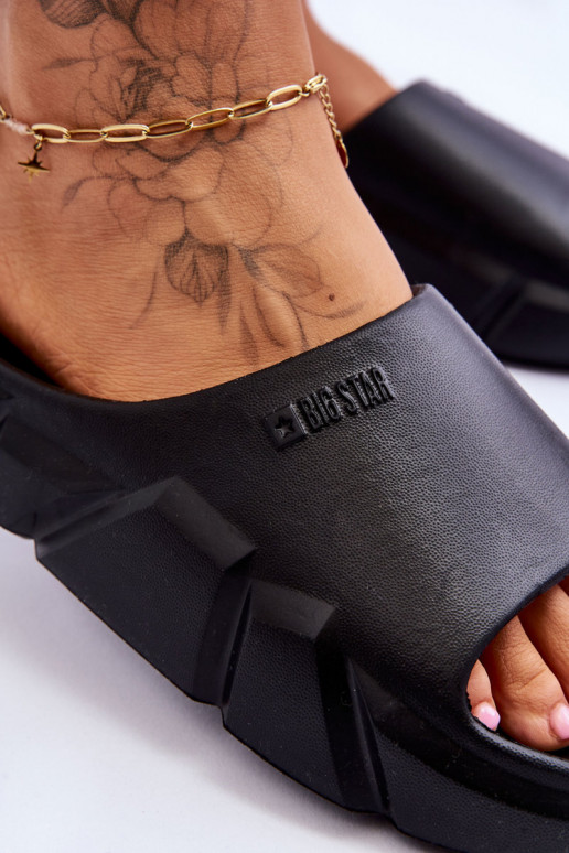 Pantuflas ligeras Big Star color negro Pantuflas ligeras Big Star color negro