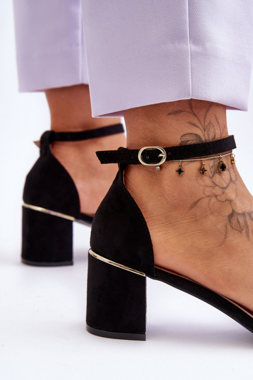 Zapatos tacón bajo color negro Palermo Zapatos tacón bajo color negro Palermo