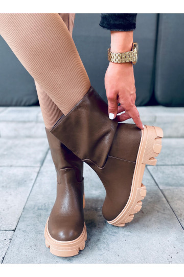 Botas de mujer marrones JOWITA GREEN