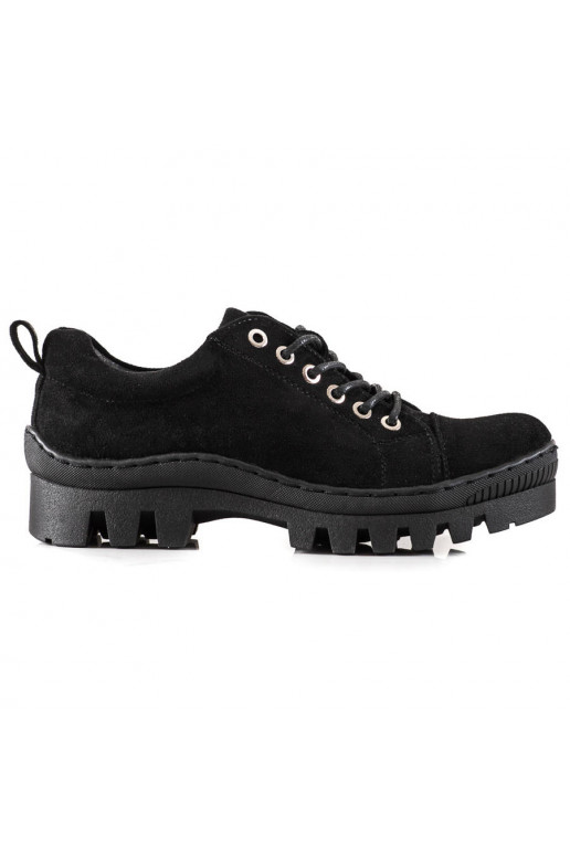 Zapatos negros con plataforma S. Barski