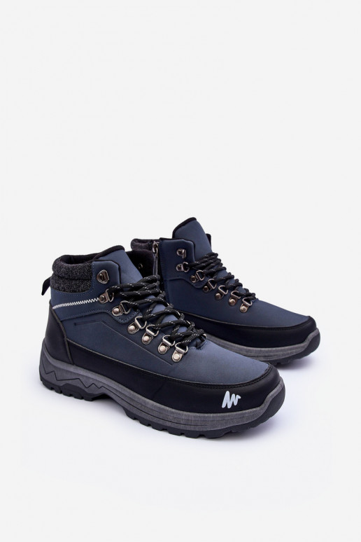 Botas de montaña calefactables para hombre Westtide azul oscuro