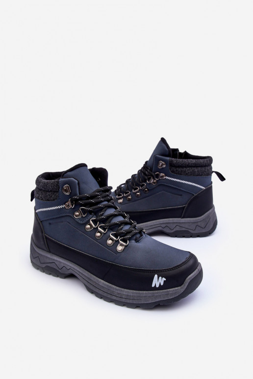 Botas de montaña calefactables para hombre Westtide azul oscuro