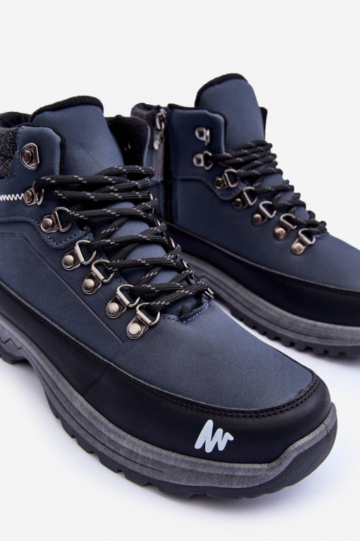 Botas de montaña calefactables para hombre Westtide azul oscuro