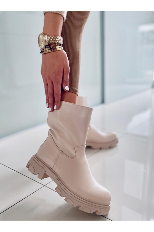 Botas de mujer JOWITA BEIGE