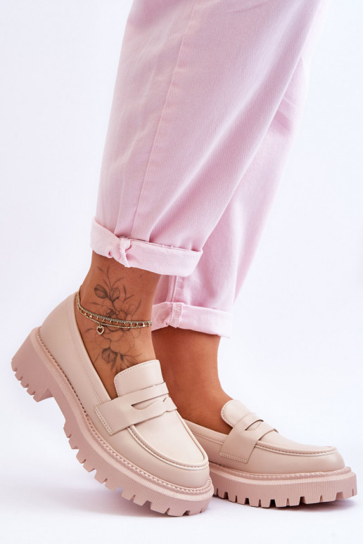 Mocasines con plataforma masiva en... Mocasines con plataforma masiva en...