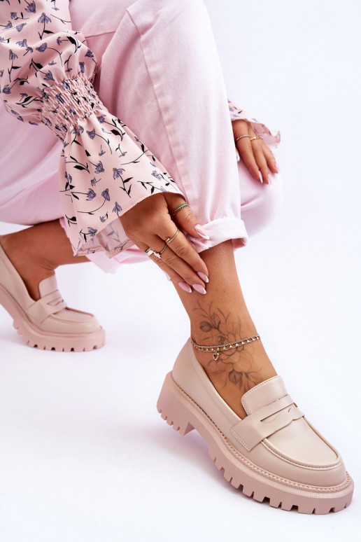 Mocasines con plataforma masiva en... Mocasines con plataforma masiva en...