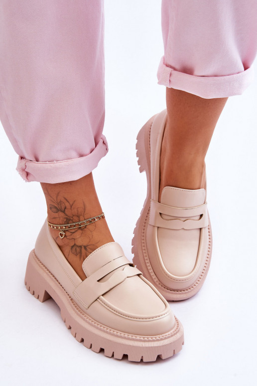 Mocasines con plataforma masiva en... Mocasines con plataforma masiva en...