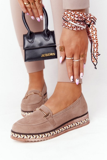 Mocasines con plataforma en...