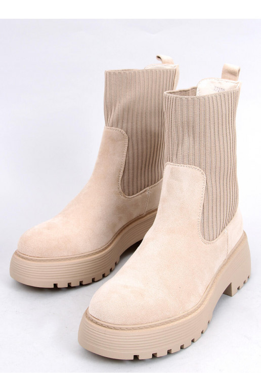 Botas elásticas INVIERNOS BEIGE