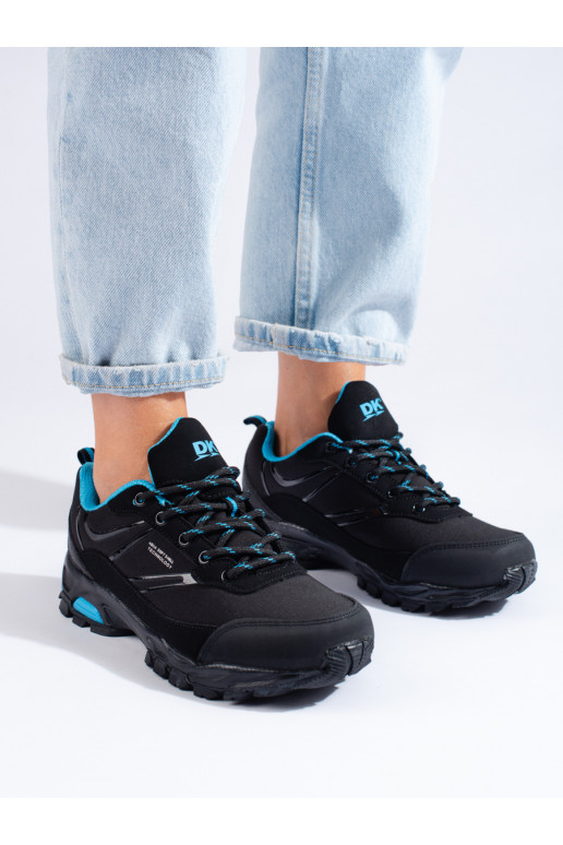 Zapatillas trekking estilo deportivo DK color negro-azul
