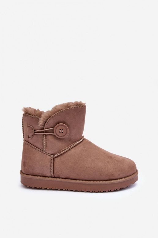 Botas de nieve calefactables beige Siriol