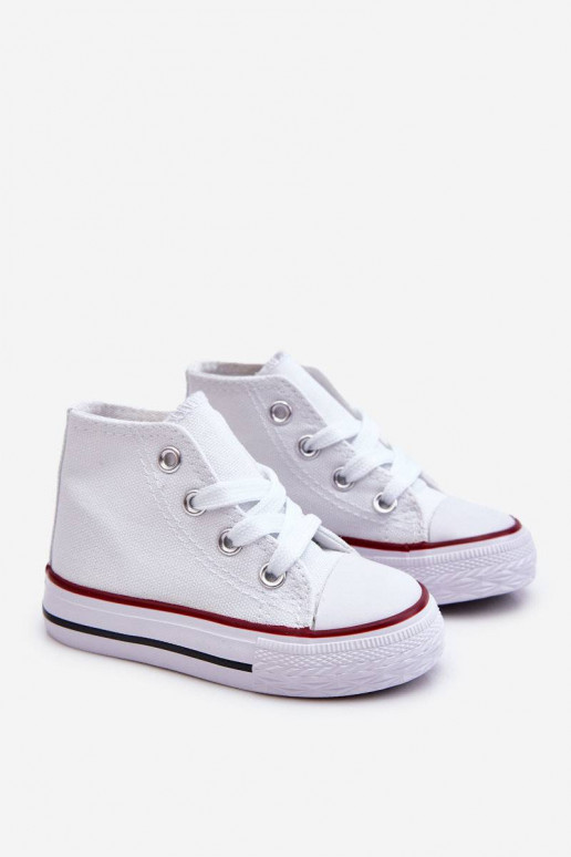 Zapatos infantiles con suela en color blanco Filemon