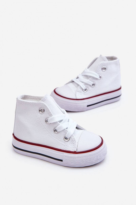 Zapatos infantiles con suela en color blanco Filemon