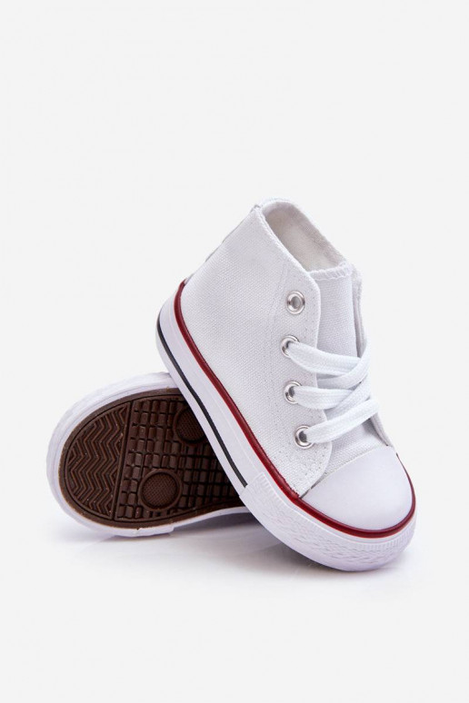 Zapatos infantiles con suela en color blanco Filemon