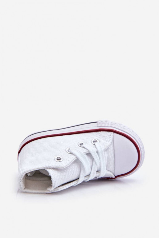 Zapatos infantiles con suela en color blanco Filemon