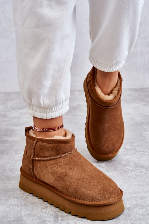 Botas de nieve Nucca marrones