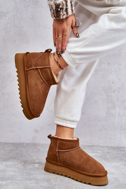 Botas de nieve Nucca marrones