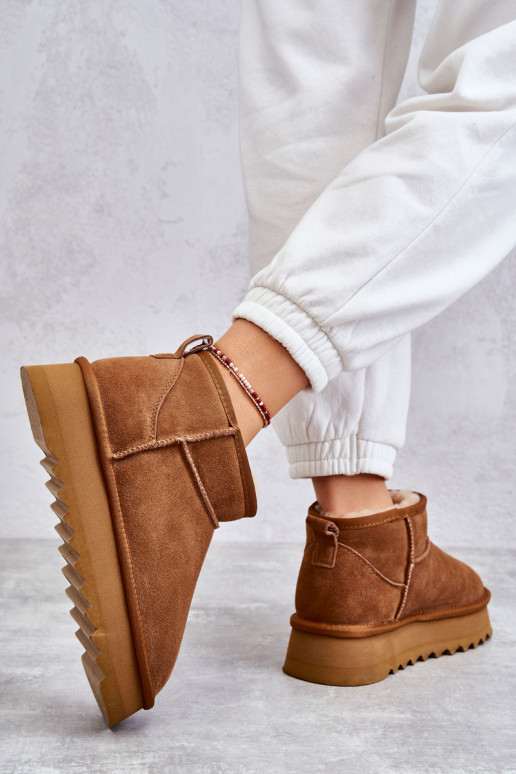 Botas de nieve Nucca marrones