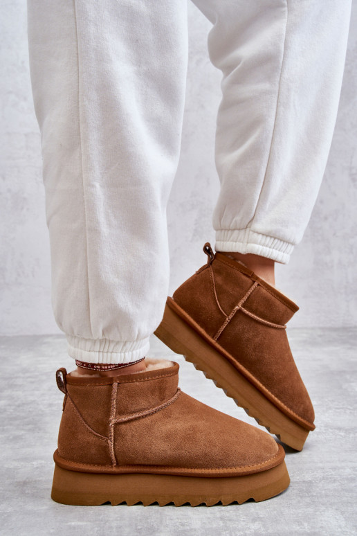 Botas de nieve Nucca marrones