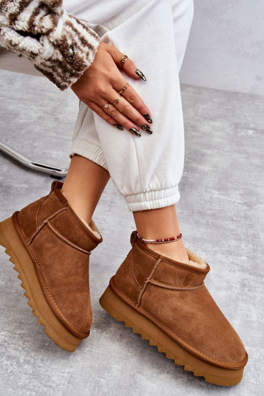 Botas de nieve Nucca marrones