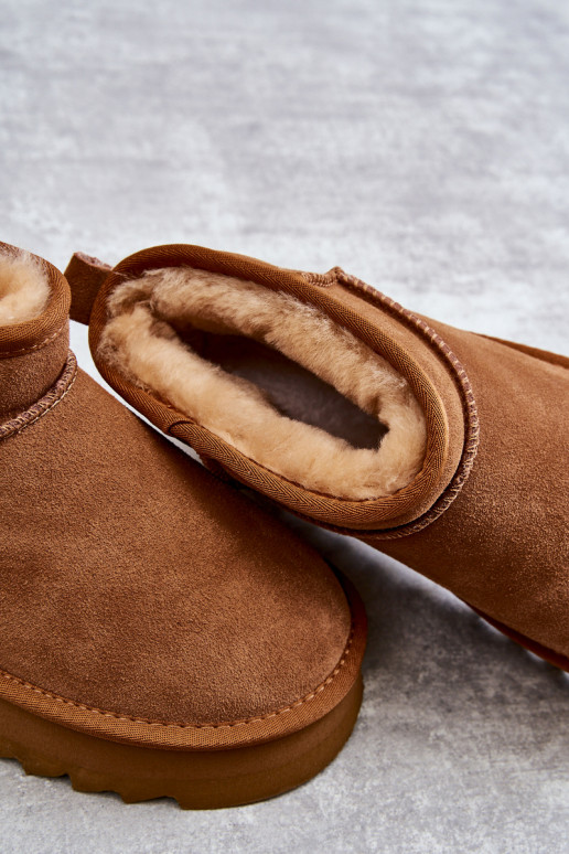 Botas de nieve Nucca marrones