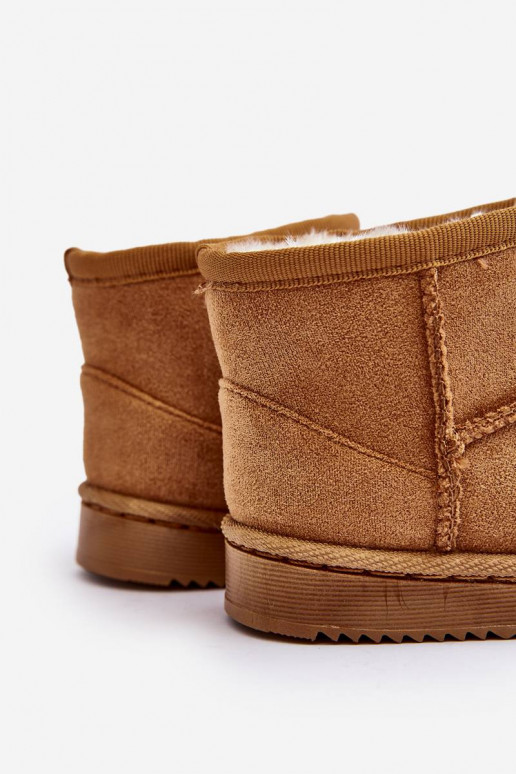 Cálidas botas de invierno para niños en color marrón Vavena