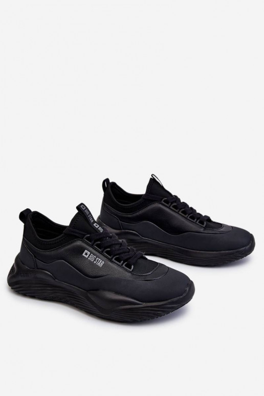 Zapatillas modelo zapatos Memory Foam System Big Star color negro