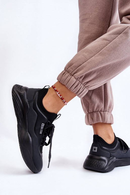 Zapatillas modelo zapatos Memory Foam System Big Star color negro