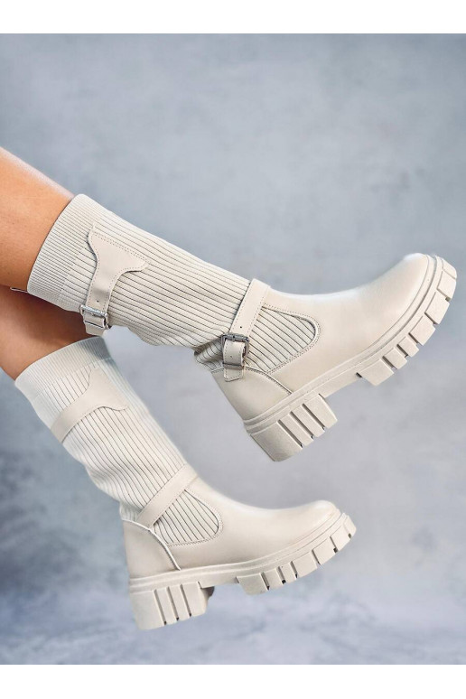 Botas largas color beige RHEA BEIGE Botas largas color beige RHEA BEIGE