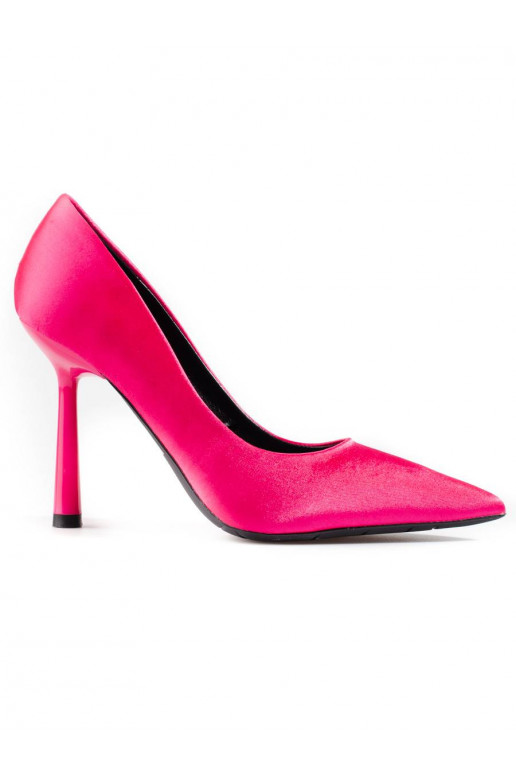 zapato de tacón en color rosa Vinceza