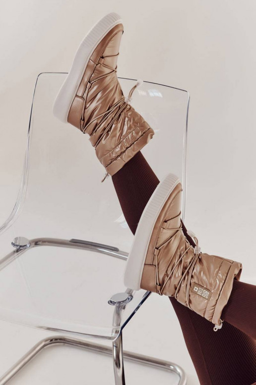 Botas de nieve calefactables Big Star beige