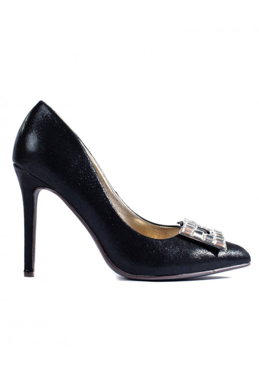 Zapatos de tacón en color negro Shelovet