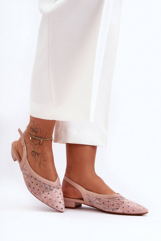 Bailarinas con lunares en color rosa... Bailarinas con lunares en color rosa...