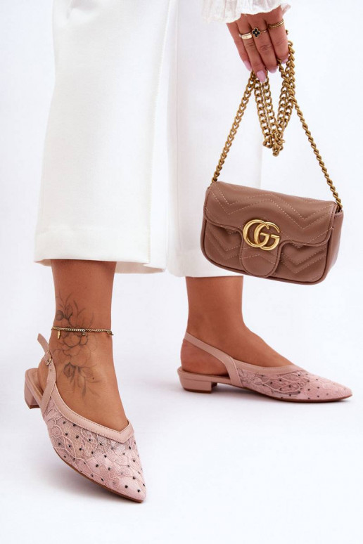 Bailarinas con lunares en color rosa... Bailarinas con lunares en color rosa...