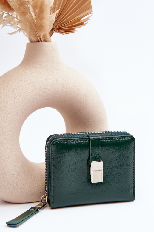 Cartera de piel ecológica lacada Zalirna