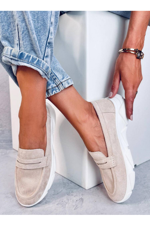 Mocasines con suela blanda HICKS BEIGE