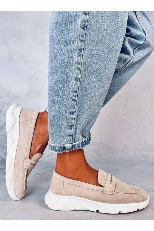Mocasines con suela blanda HICKS BEIGE