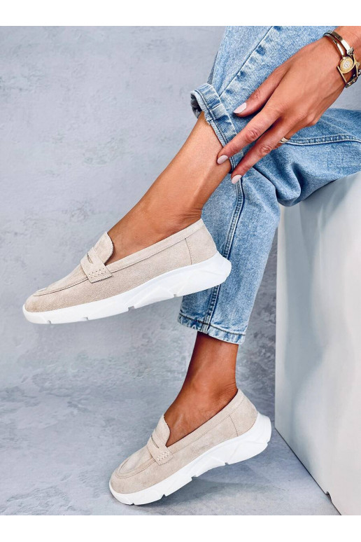 Mocasines con suela blanda HICKS BEIGE