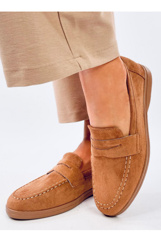 Mocasines de mujer FOREST color caqui