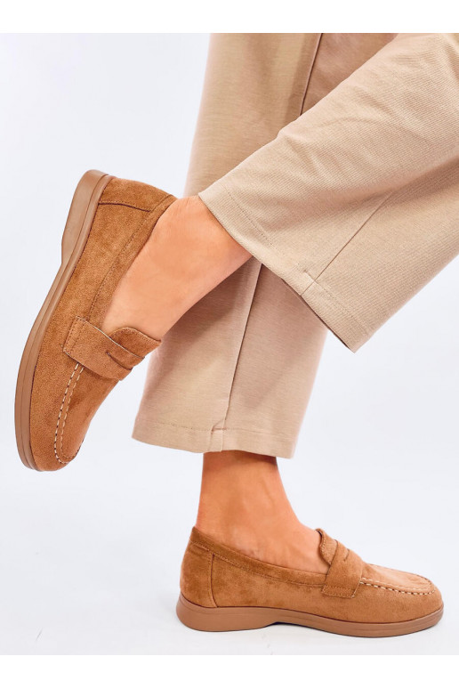 Mocasines de mujer FOREST color caqui