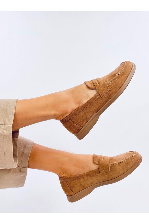 Mocasines de mujer FOREST color caqui