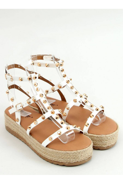 Sandalias con remaches ALIZE BLANCO